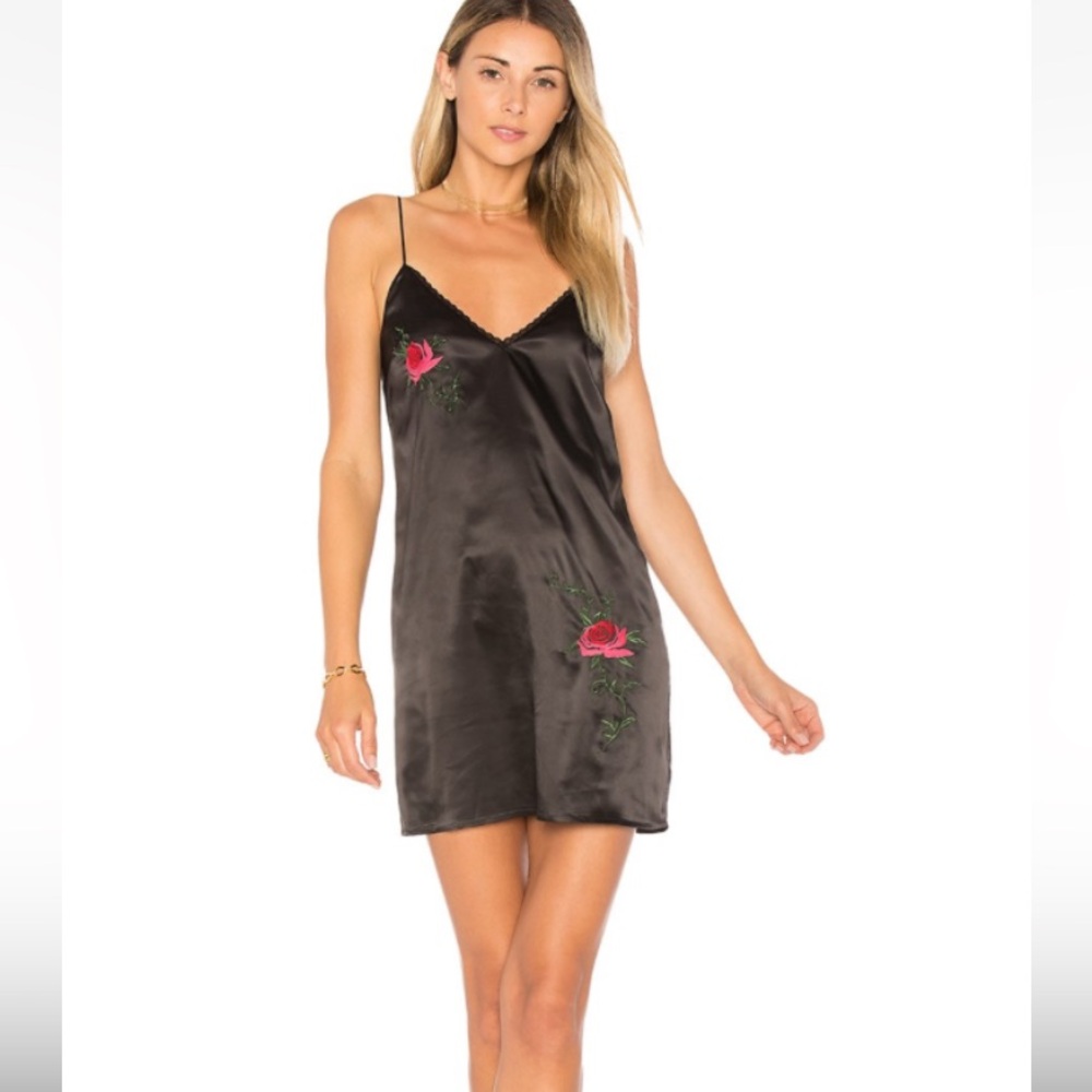 Revolve by the way. Kora embroidered cami slip dress size small